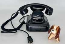 Antigo telefone baquelite