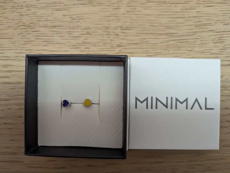 Срібні сережки-цвяшки Minimal