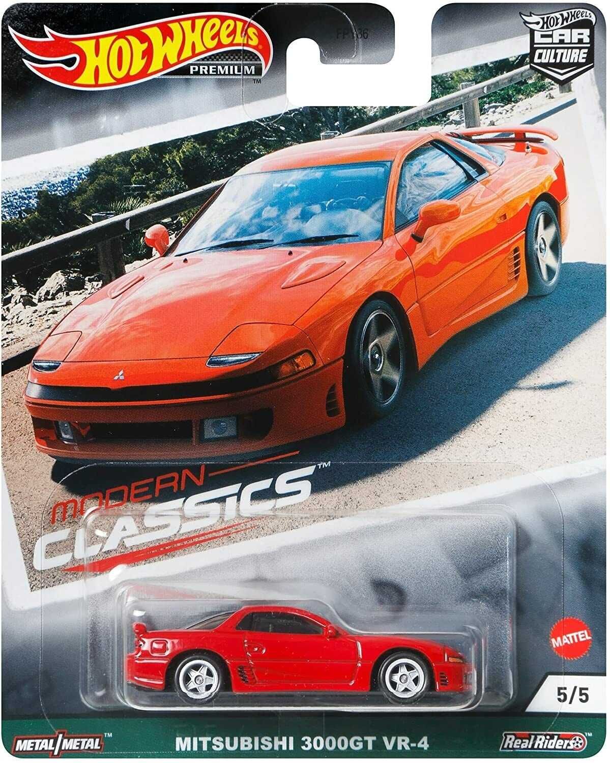 hot wheels premium MODERN CLASSICS mitsubishi twin turbo 3000gt vr-4