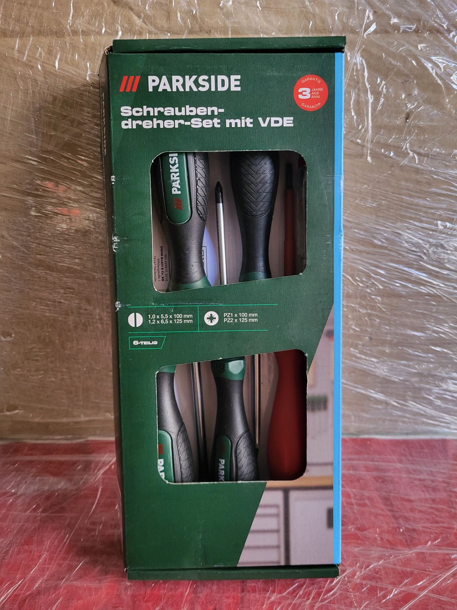 Набір викруток з хром ванадієвої сталі 6 шт. PARKSIDE HG 11417 B