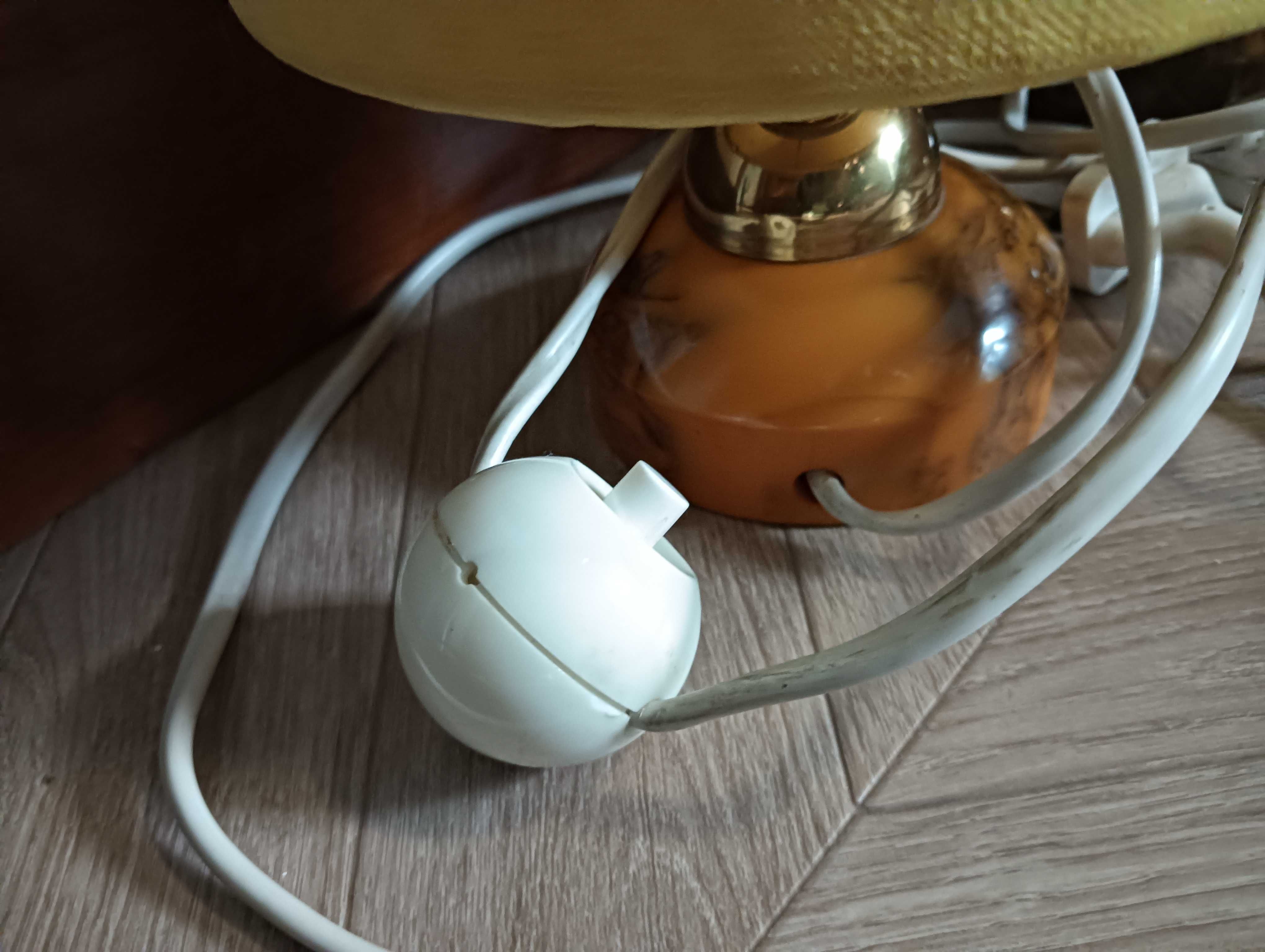 Lampka z abażurem nocna zestaw 2szt
