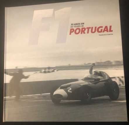 Livro dos CTT "50 Anos da Fórmula 1 em Portugal", de Francisco Santos