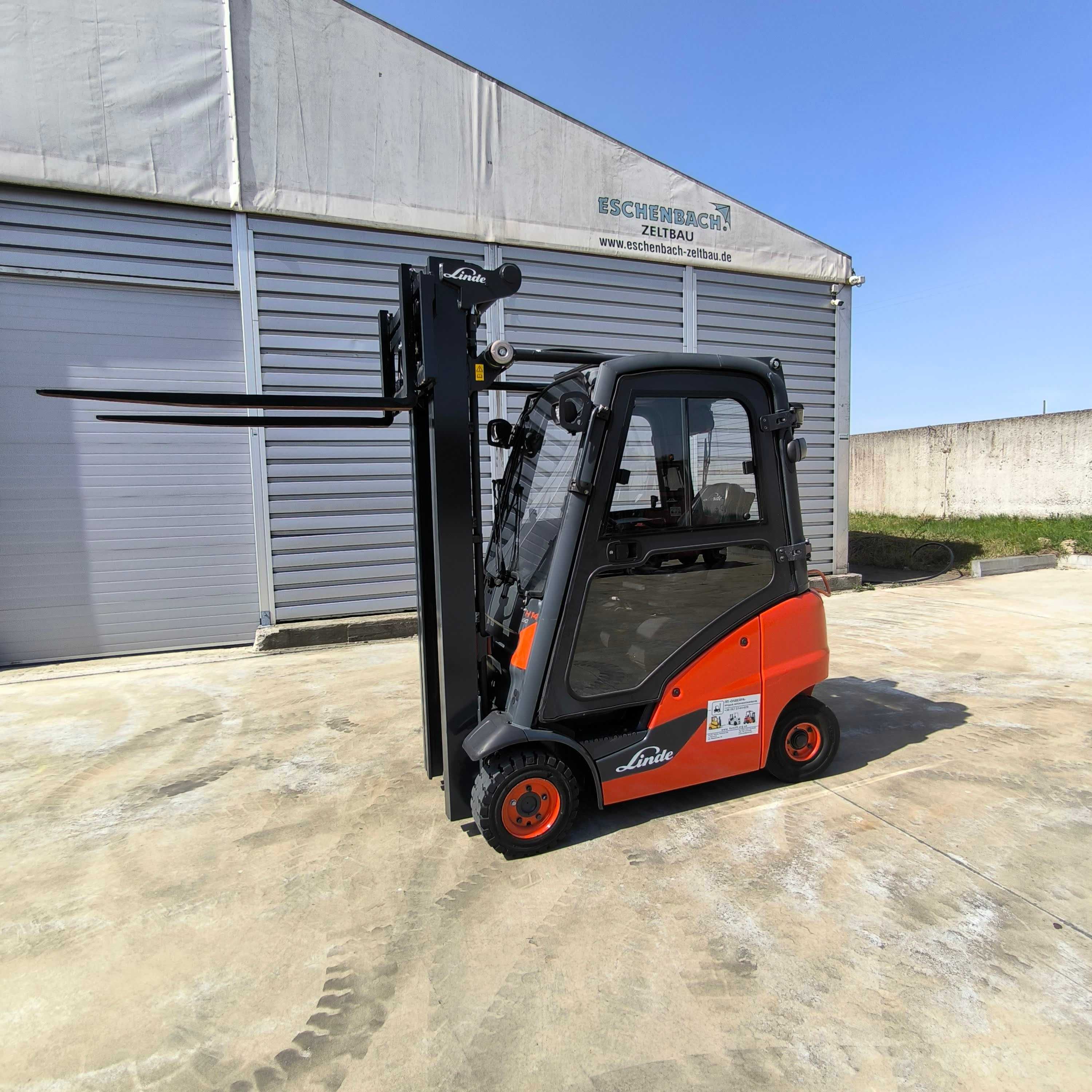 Нвантажувач LINDE H14T-01 1,4 тон 2017р