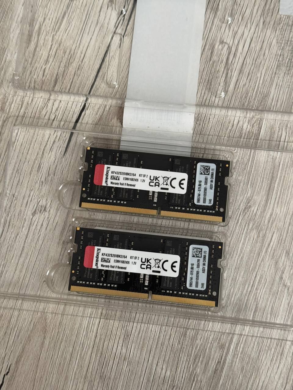 Оперативна памʼять Kingston FURY Impact DDR4 SODIMM Kit 64GB 3200 MHz