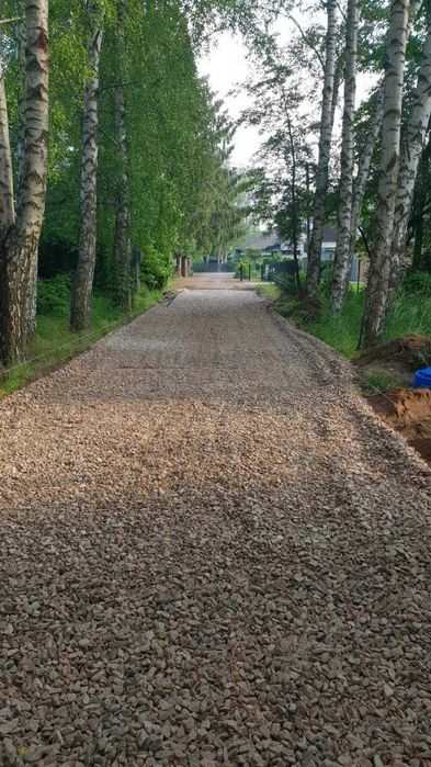 Drobny Kamień Mała Wywrotka 4-31mm na Podwórko Drogi i do Ogrodu