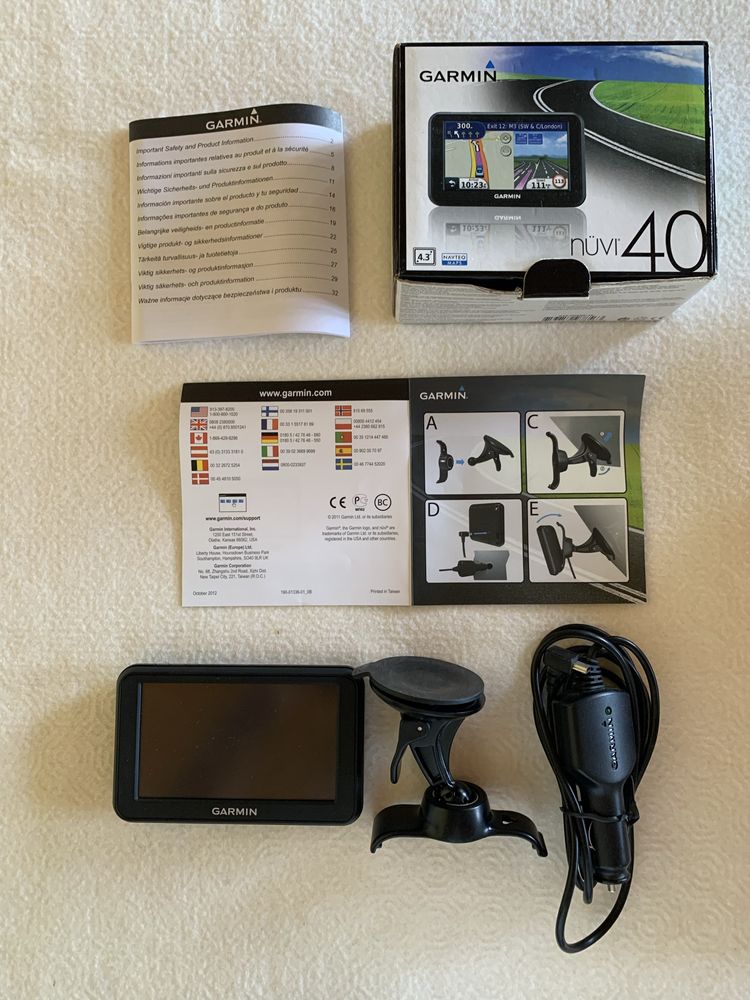 GPS Garmin Nuvi 40