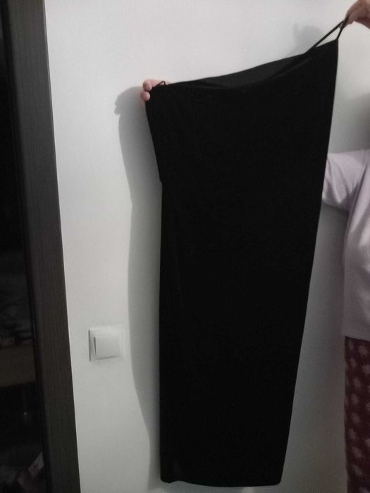 Vestido preto Veludo T. 46-48 Primark