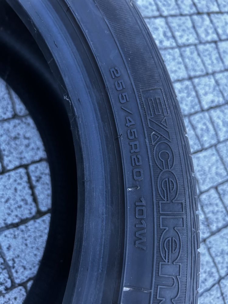 2 opony goodyear excellence 255/45 R20 101W