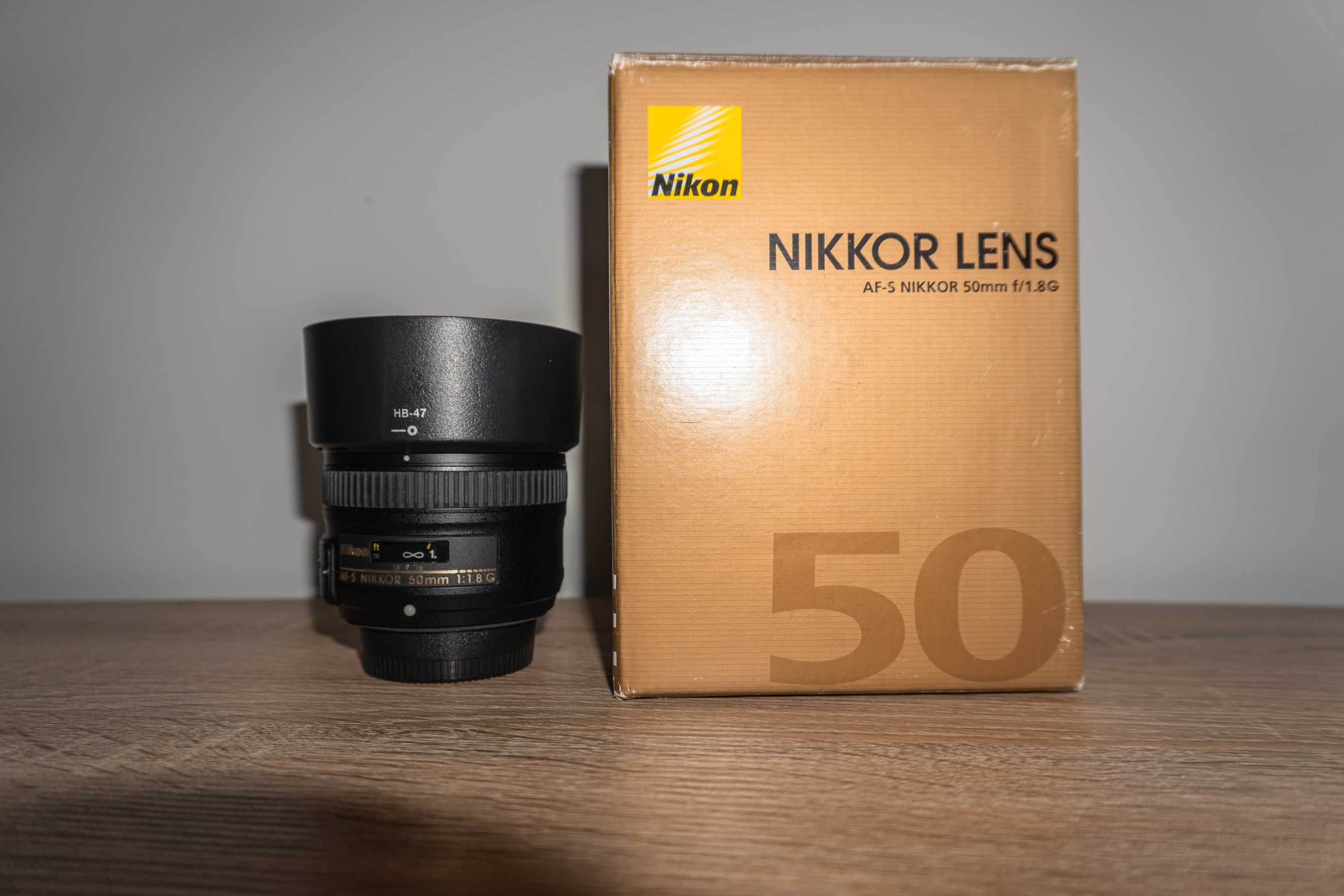 Obiektyw AF-S Nikkor 50 1.8 G