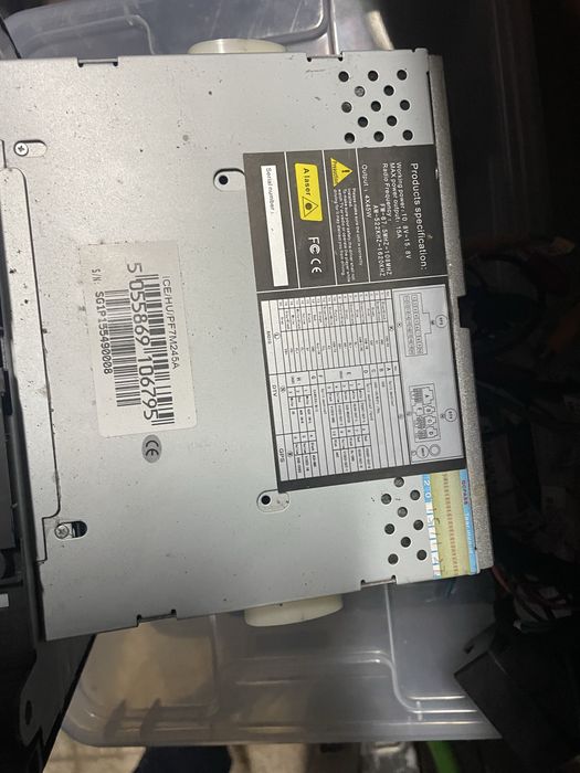 Vendo autoradio como novo compativel com mercedes