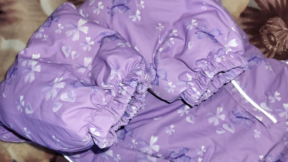 Зимовий комбінезон для дівчинки 86 р