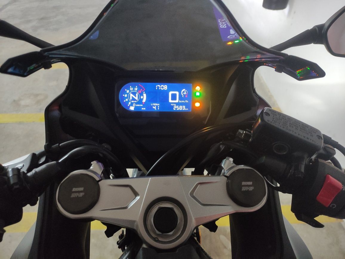 CBR 650R de 70 Kilowatts de 2022, com Pack Desportivo