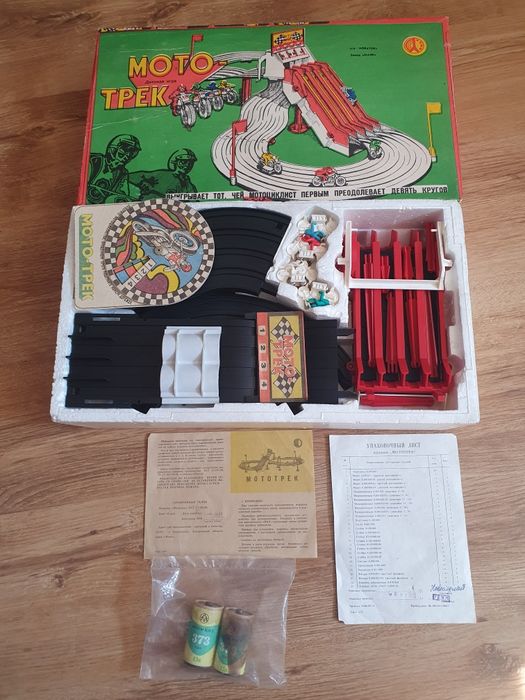 Игра  СССР Мото-трек Мототрек Мотокросс Новая