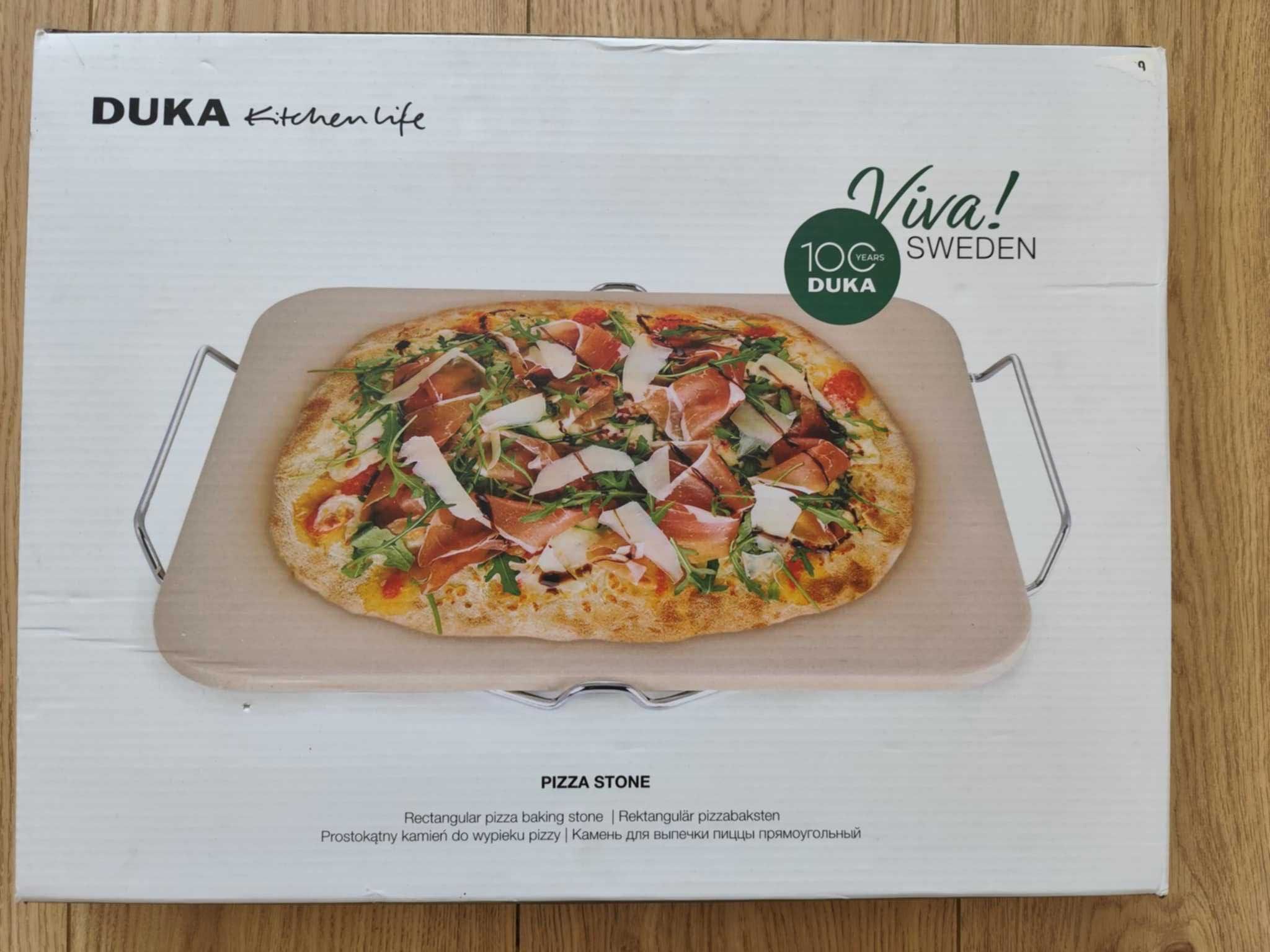 Kamień do pieczenia pizzy z podstawką DUKA Pizza Stone