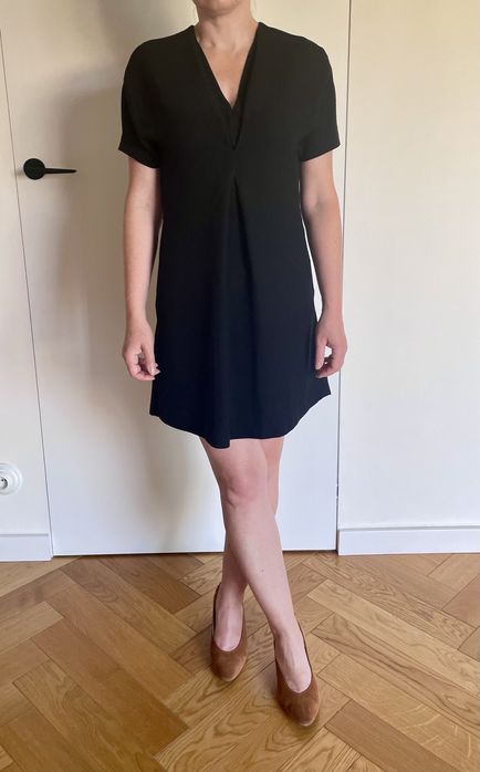 Massimo Dutti sukienka mała czarna