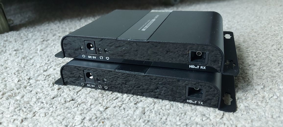 HDMI extender по оптичному кабелю б/в