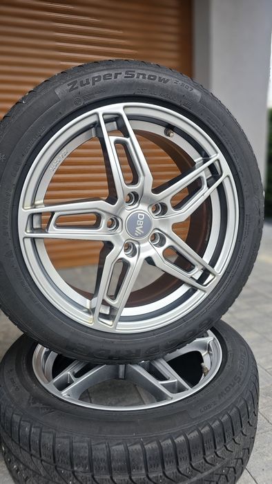 Opony zimowe 215/50/17, VW Seat Skoda Audi, 5x112 ET43 7.0J