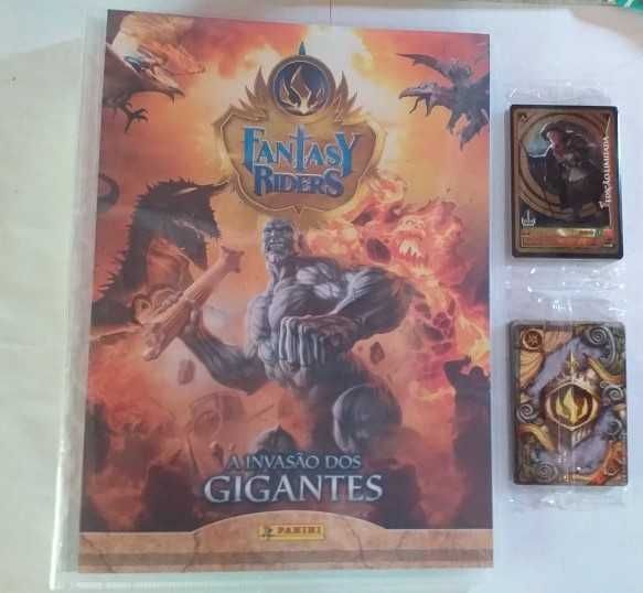 Arquivador Fantasy Riders 2 + Cartas especiais - Panini