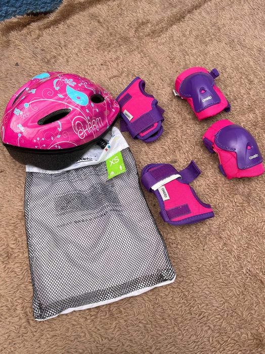 Capacete + proteções NOVO