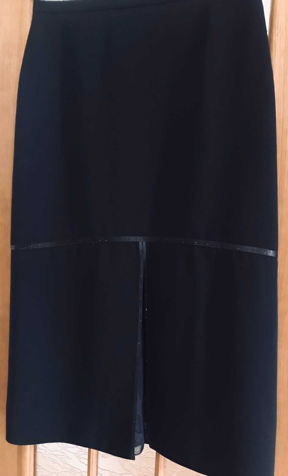 Юбка женская Ronin черная миди новая Польша 44 размер