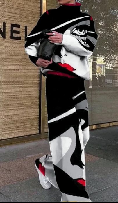 Шикарный утеплённый костюм!