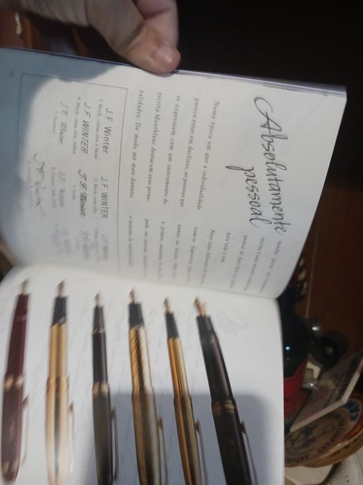 Revista canetas montblanc
