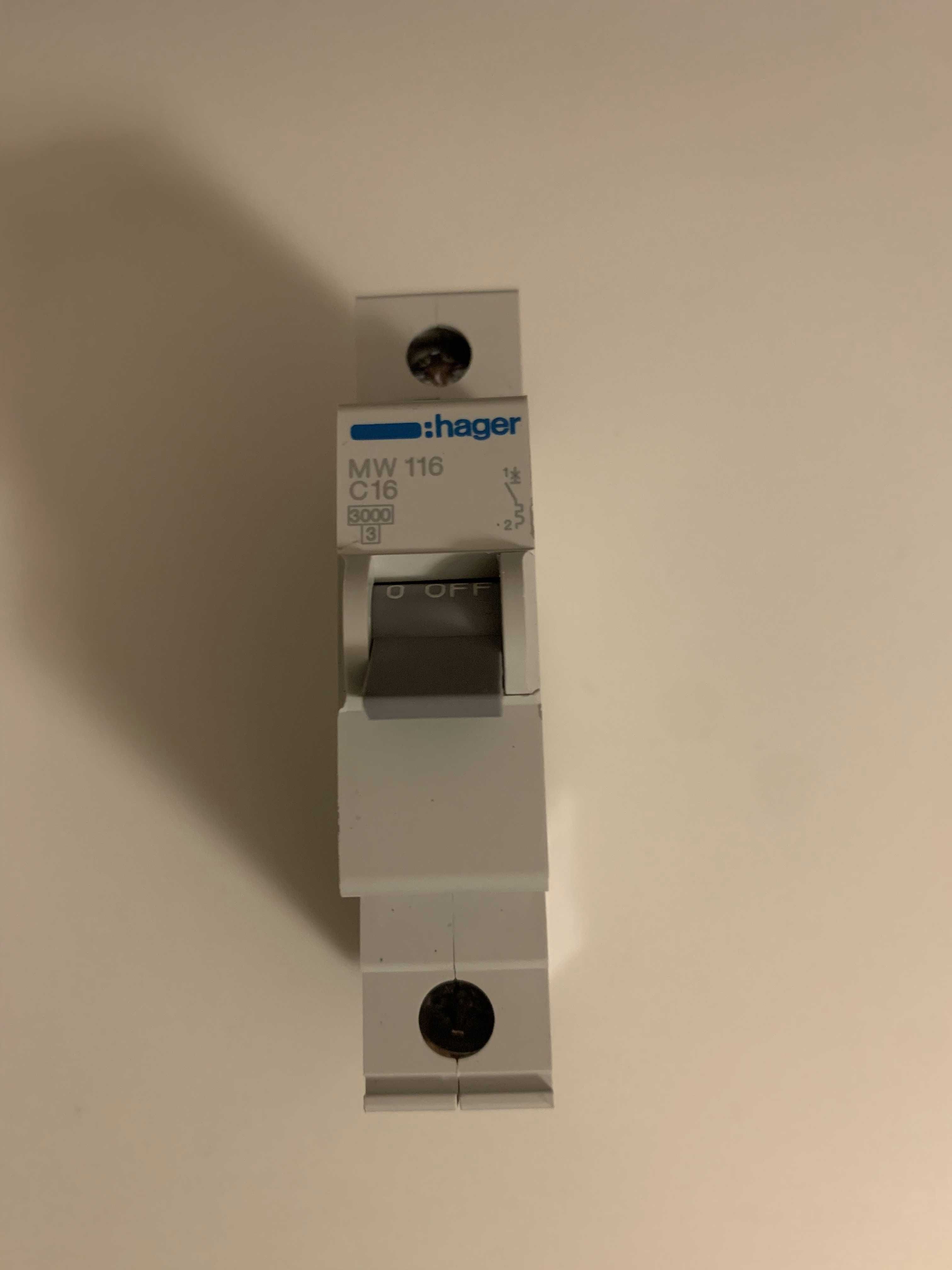 Disjuntor Hager MW116
