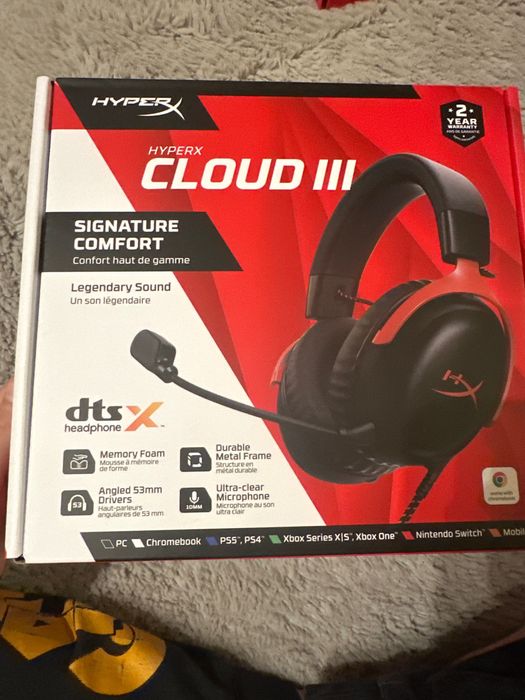 Hyperx cloud 3 nowe