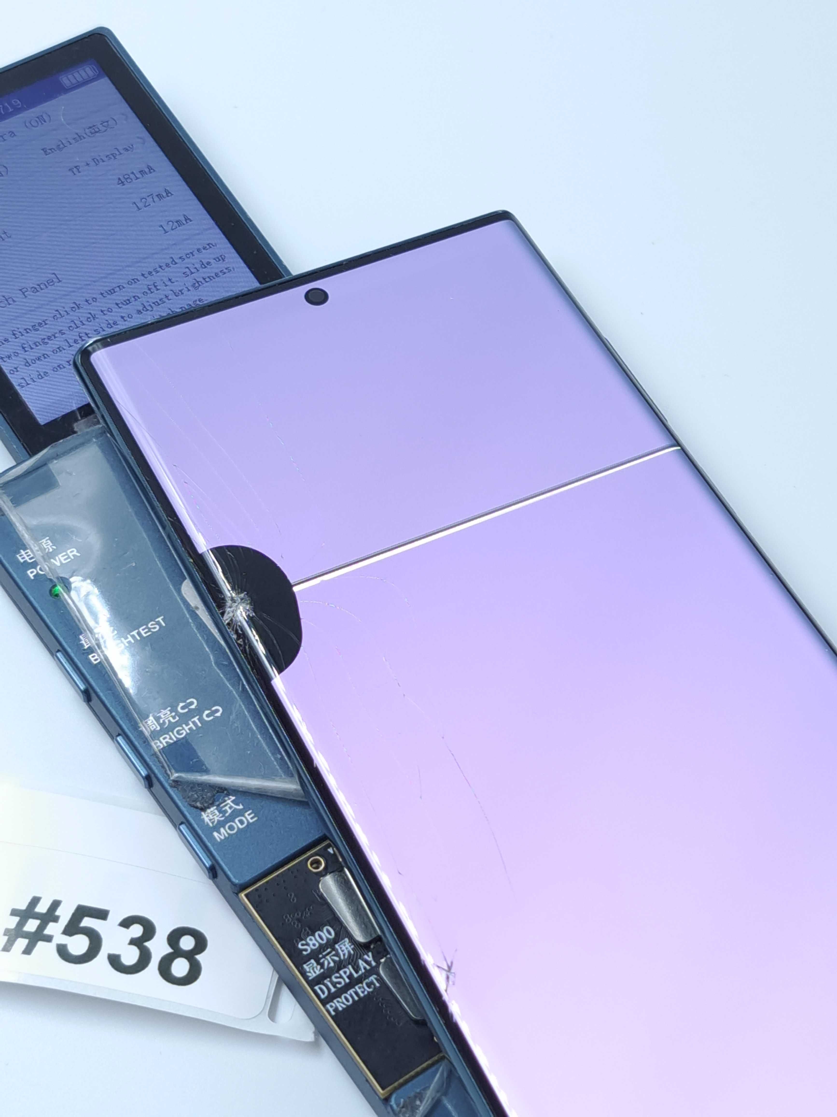 Samsung Galaxy S22 Ultra Oryginalny Wyświetlacz demontaż #538