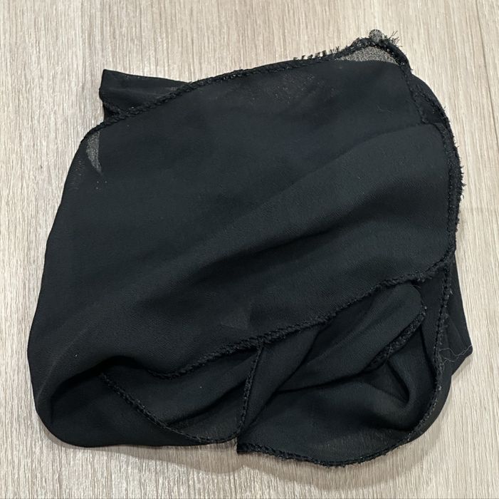 Apaszka czarna 85 cm x 12 cm