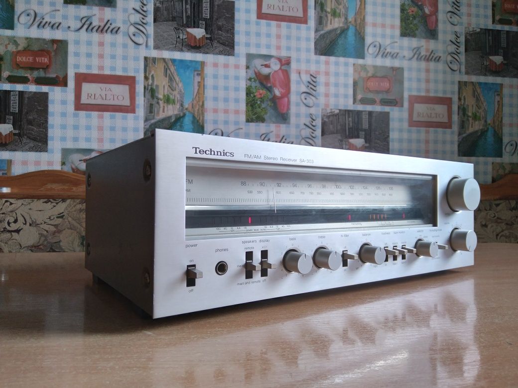 Превосходный японский Technics SA-303,2×60Вт,АССОРТИМЕНТ,гарантия!