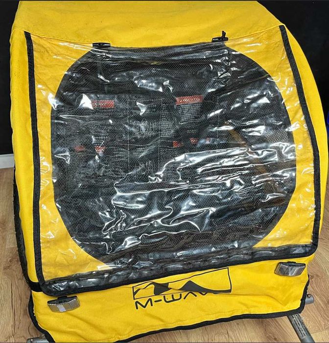 Atrelado de bicicleta para 2 crianças  M-Wave