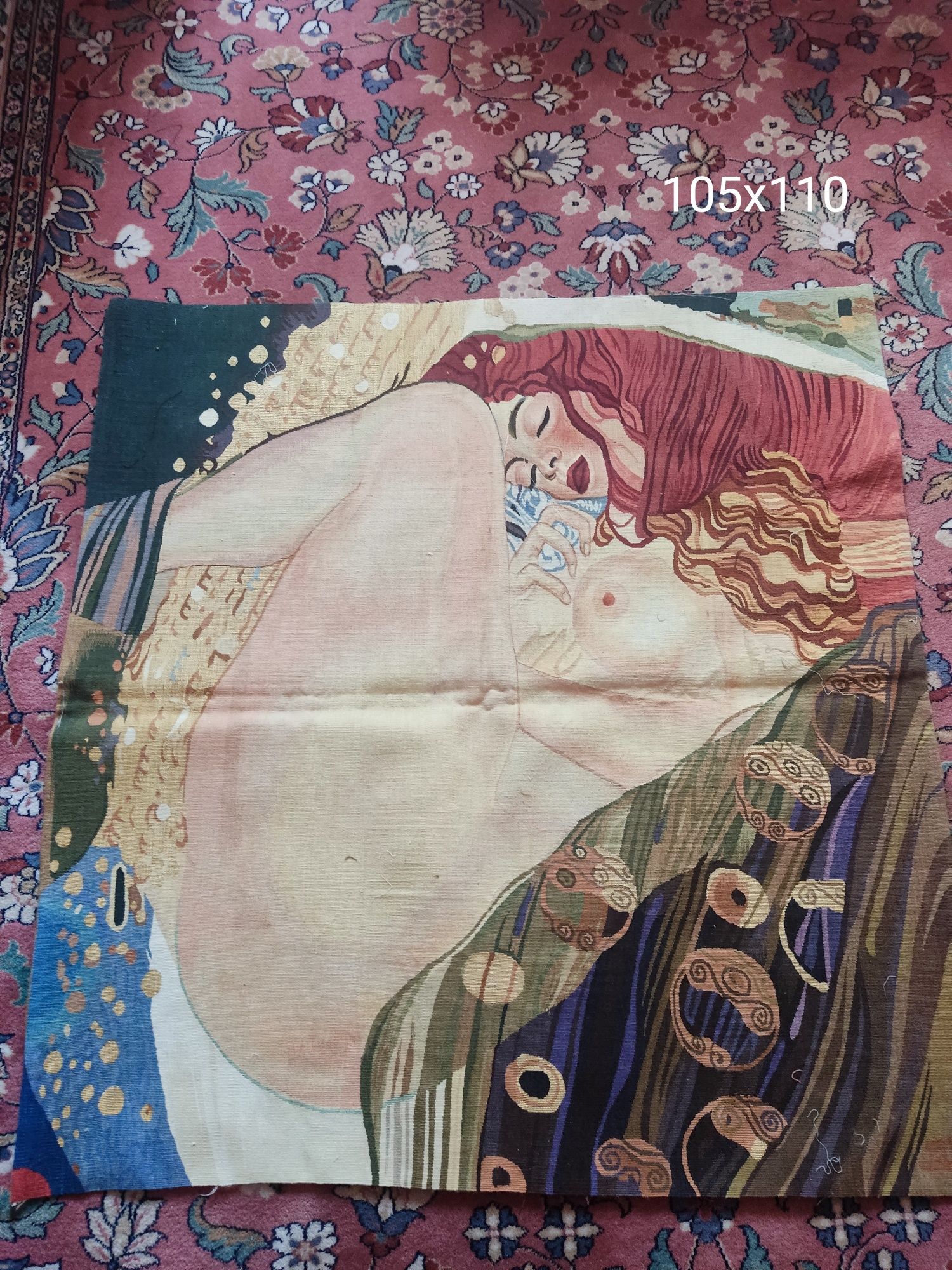 Ręcznie tkany gobelin wełniany jak obraz