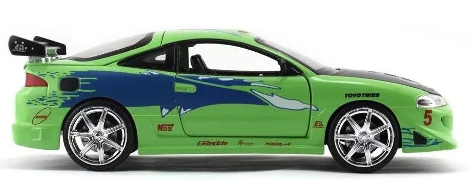 Jada 1:24 fast & furious 2001 mitsubishi eclipse