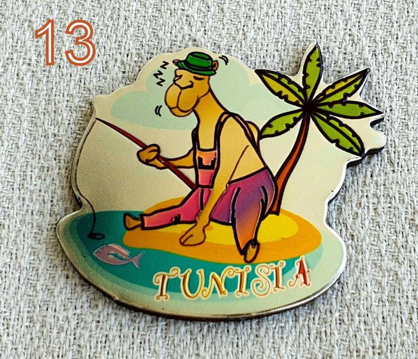 Tunezja , Tunisa - magnez , magnes na lodówkę - wzór 13