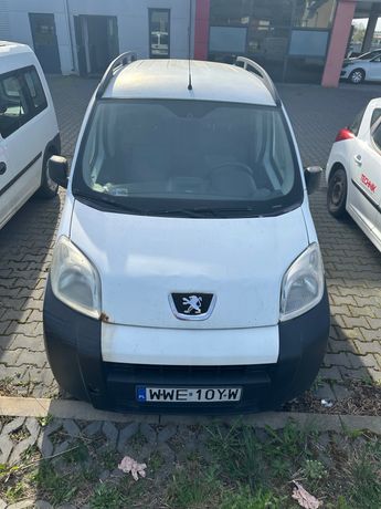 Peugot Bipper 2 osoby ciężarowy 1,4 d 2008 r