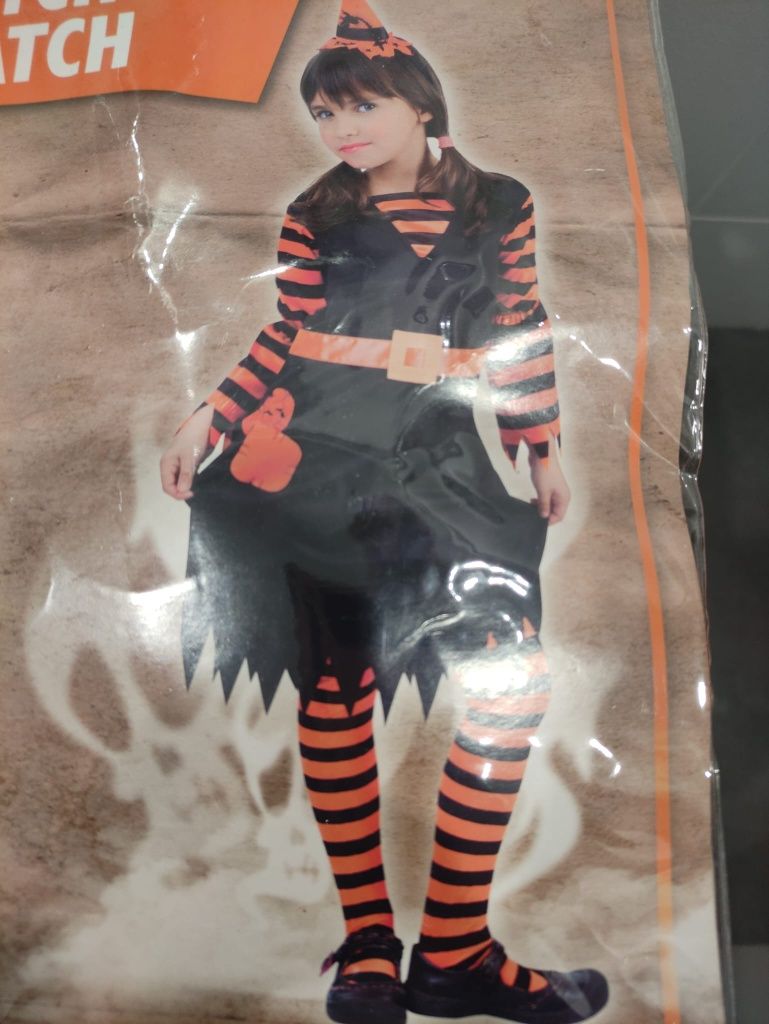 Fato menina halloween
