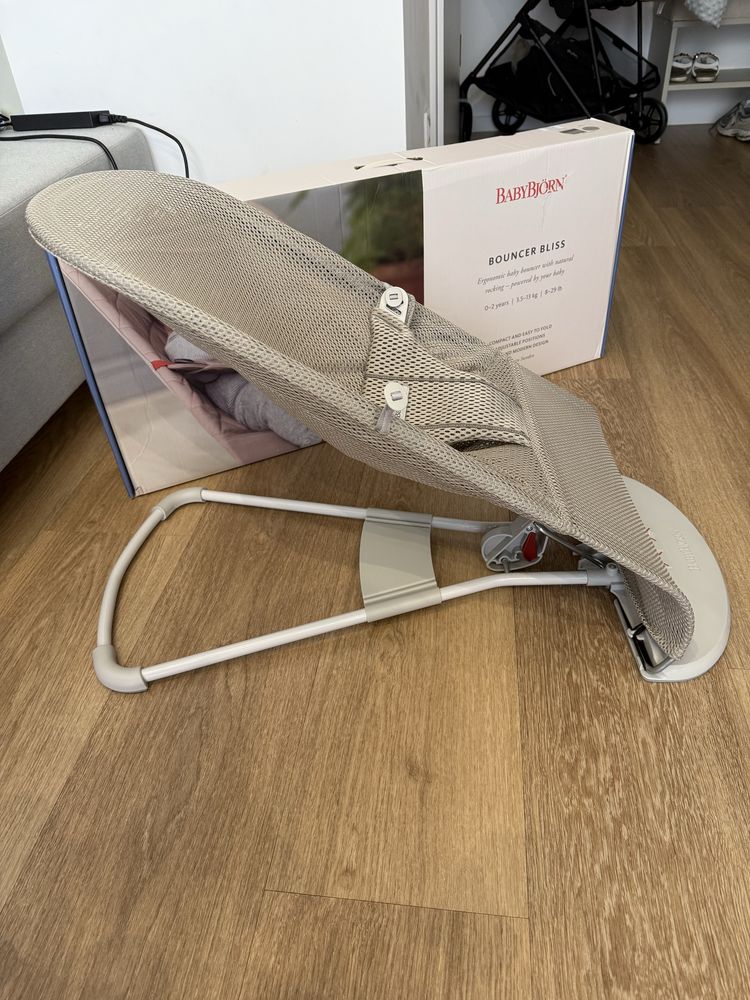 BabyBjörn Bouncer Bliss – idealny stan, oryginalne opakowanie