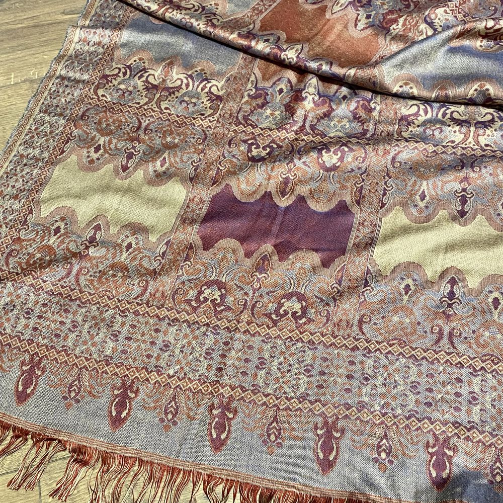 Elegancki duży szal z pashminy
