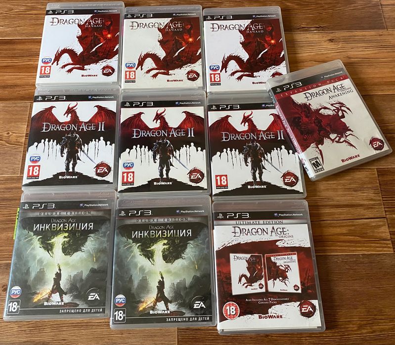 Sony PS3: God of War, Dante’s Inferno, Dragon Age, Demon’s Souls