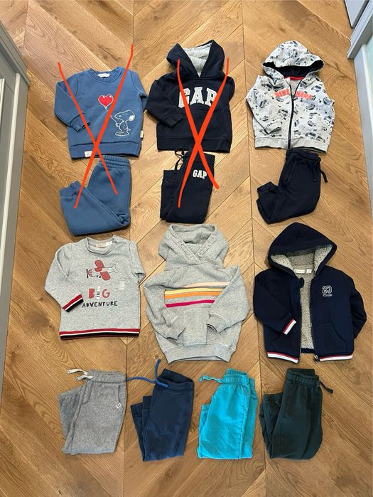 Флисовый костюм, байковый утепленный, штаны, 12-24 мес - 40грн