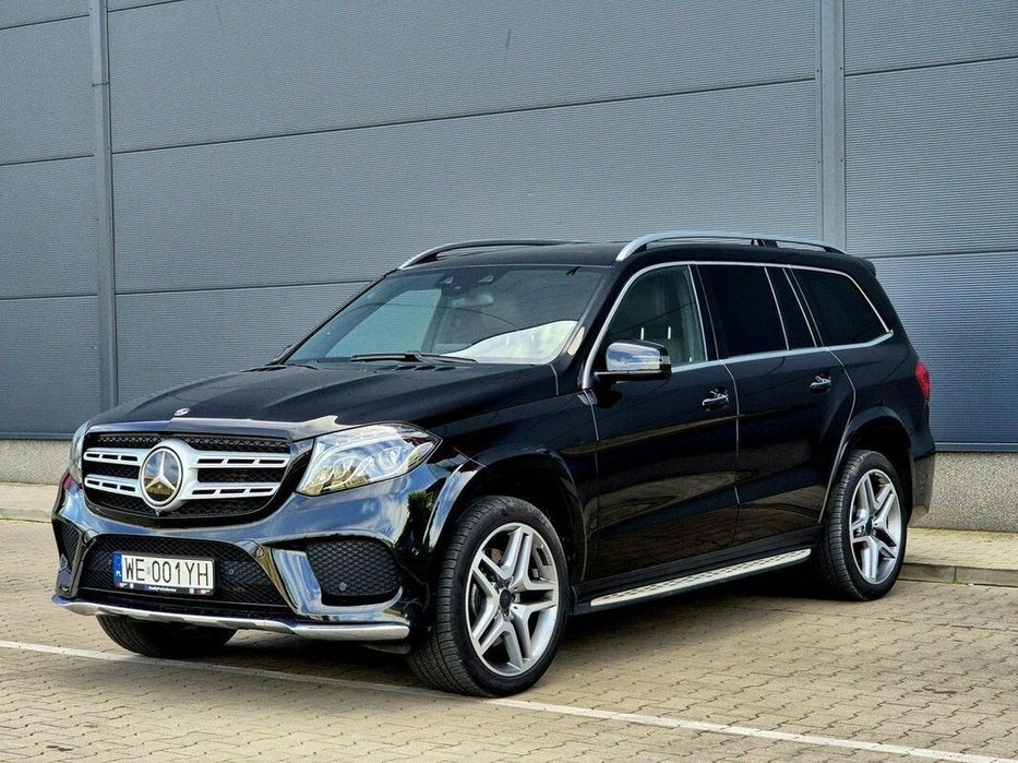 Mercedes-Benz GLS GLS 350d 4m, AMG, designo, Salon Polska, fv vat23%