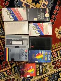 Kasety VHS Sony, Panasonic, BASF, Polskie Nagrania, TDK, Emtec