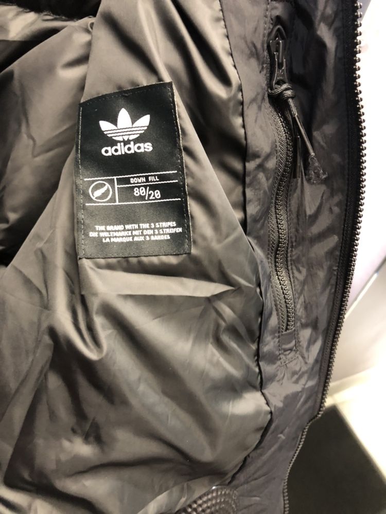 Зимний пуховик Adidas Down Regen Puff black