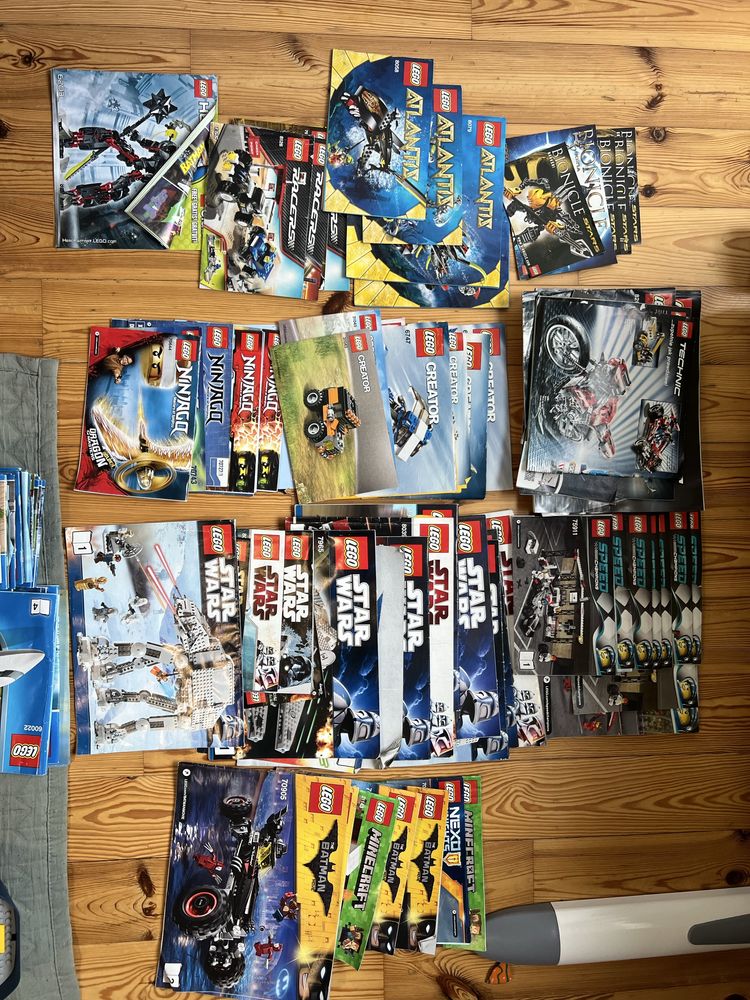 Klocki Lego 50kg , 1,5 kg figurek kilkanaście zestawów