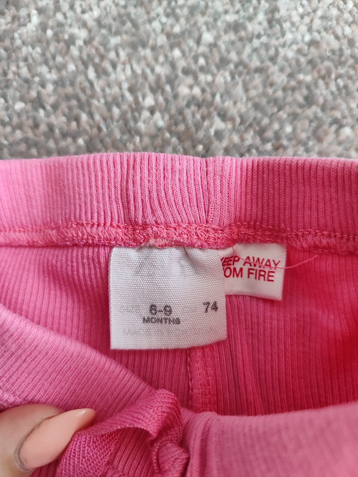 Spodnie różowe, Zara, 74