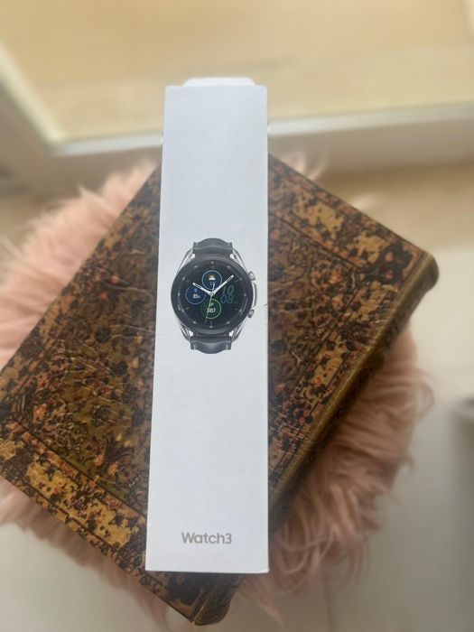 Samsung Galaxy Watch 3 45mm Silver – Novo com Caixa