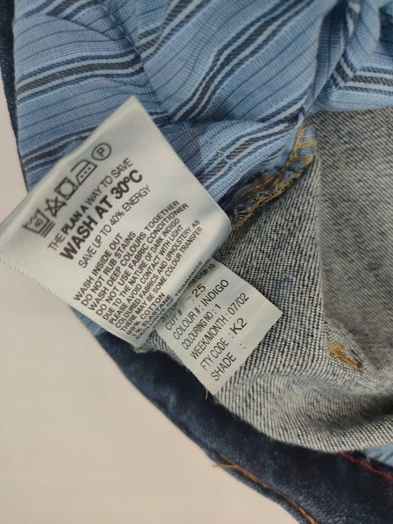 M&S Spodnie Jeansy męskie Bawełna r. W34 L33