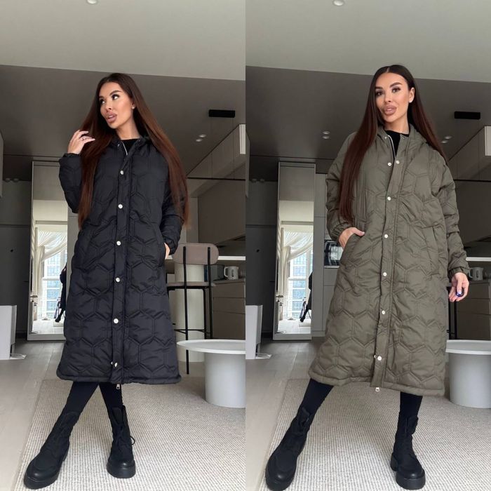 Жіноча куртка подовжена плащівка