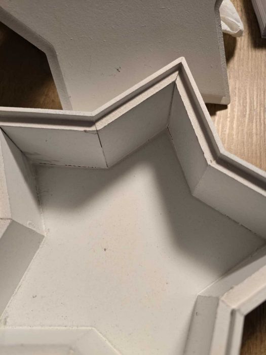 szkatułka pudełko dekoracyjne GWIAZDA JELEŃ Art-Pol 20x20x8cm stan bdb